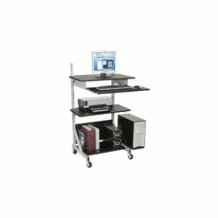 Balt® 42551 Alekto Compact Sit & Stand Workstation, 27-1/2"- 52-1/2"H x 30"W x 24"D 21 Balt® 42551 Alekto Compact Sit & Stand Workstation, 27-1/2"- 52-1/2"H x 30"W x 24"D -Outlet Desks & Workstations Store 42551