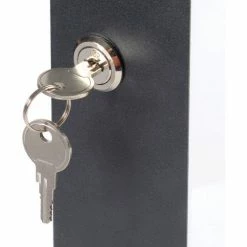 Optional Door with Acrylic Window For Global Industrial™ Fold-Out Computer Cabinet, Black -Outlet Desks & Workstations Store 436912 07