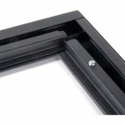 Optional Door with Acrylic Window For Global Industrial™ Fold-Out Computer Cabinet, Black -Outlet Desks & Workstations Store 436912 08