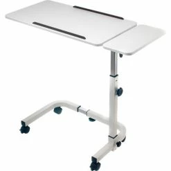 Global Industrial Tilting Adjustable Height Mobile Laptop Desk, 30"W, White 29 Global Industrial Tilting Adjustable Height Mobile Laptop Desk, 30"W, White -Outlet Desks & Workstations Store 436966WH 10