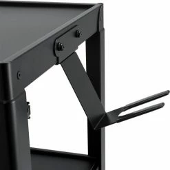 Scanner Holder For Global Industrial Powered Laptop Carts -Outlet Desks & Workstations Store 436993BK 02