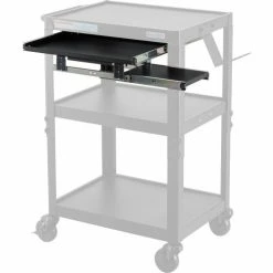 Keyboard Tray For Global Industrial™ Powered Laptop Carts -Outlet Desks & Workstations Store 436994BK 03