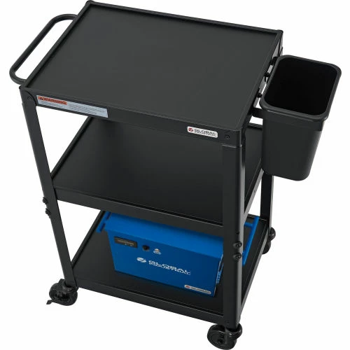 Global Industrial Mobile Powered Laptop Cart with 40AH Battery 5 Global Industrial Mobile Powered Laptop Cart with 40AH Battery - Image 5