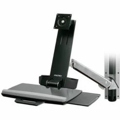Ergotron® 45-266-026 StyleView® Sit-Stand Combo Arm, Polished Aluminum -Outlet Desks & Workstations Store 45 266 026 g4