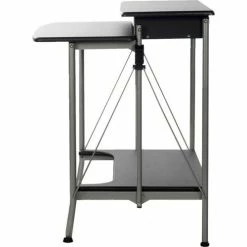 Comfort Products OneSpace 50-1010QA Freeley Folding Computer Desk, Black/Silver 11 Comfort Products OneSpace 50-1010QA Freeley Folding Computer Desk, Black/Silver -Outlet Desks & Workstations Store 50 1010QA 2