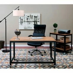 OneSpace Mobile Loft Writing Desk - Steel with Wood Surface 17 OneSpace Mobile Loft Writing Desk - Steel with Wood Surface -Outlet Desks & Workstations Store 50 JN1605DSK LIFESTYLE A