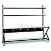 Kendall Howard™ 96" Performance 100 Series LAN Station with Half Bottom Shelf, Folkstone Gray