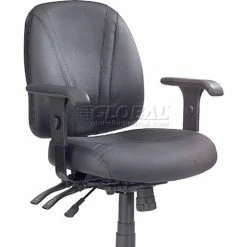 Interion By Global Industrial Interion® Office Desk and Leather Chair Bundle with 3 Drawer Pedestal - 48" x 24" - Gray 10 Interion By Global Industrial Interion® Office Desk and Leather Chair Bundle with 3 Drawer Pedestal - 48" x 24" - Gray -Outlet Desks & Workstations Store 506399 08CHAIR 1