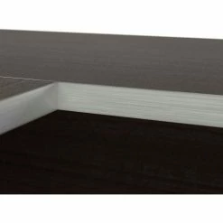 Bestar® U-Shaped Desk - Dark Chocolate - Ridgeley Series -Outlet Desks & Workstations Store 52414 79 close up edge