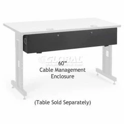 Kendall Howard™Cable Management Enclosure for 60" Classroom Training Table