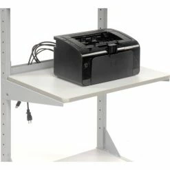 Global Industrial™ 24" Computer Server Station, 24"W x 30"D x 74"H, Gray, Unassembled 12 Global Industrial™ 24" Computer Server Station, 24"W x 30"D x 74"H, Gray, Unassembled -Outlet Desks & Workstations Store 579316 03