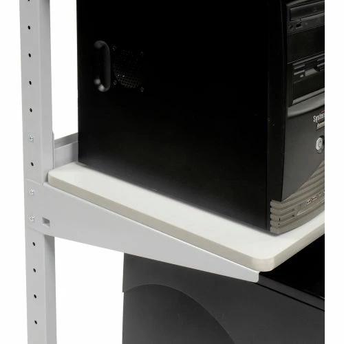 Global Industrial™ 24" Computer Server Station, 24"W x 30"D x 74"H, Gray, Unassembled 6 Global Industrial™ 24" Computer Server Station, 24"W x 30"D x 74"H, Gray, Unassembled - Image 6