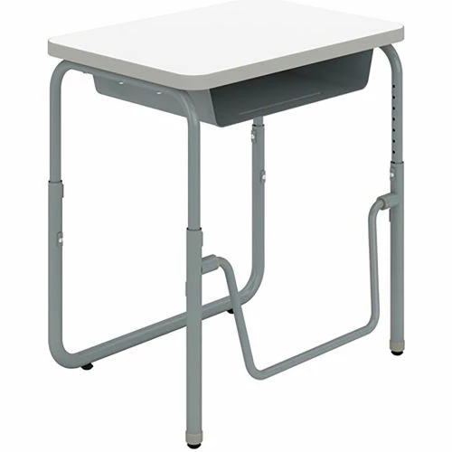 Safco® AlphaBetter 2.0 Height Adjustable Desk, Book Box, Pendulum Bar 22"-30"H, Dry Erase 2 Safco® AlphaBetter 2.0 Height Adjustable Desk, Book Box, Pendulum Bar 22"-30"H, Dry Erase - Image 2