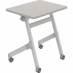 Safco® Learn Nesting Rectangle Desk, 22-1/4"D x 28"W x 29-1/2"H, Gray
