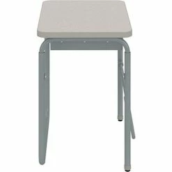 Safco® AlphaBetter 2.0 Height Adjustable Desk, Book Box, Pendulum Bar 29"-43"H, Gray -Outlet Desks & Workstations Store 59070 1224 3