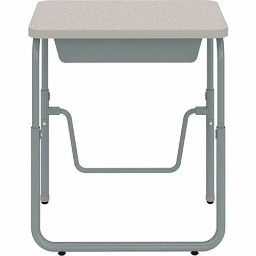 Safco® AlphaBetter 2.0 Height Adjustable Desk, Book Box, Pendulum Bar 22"-30"H, Gray 8 Safco® AlphaBetter 2.0 Height Adjustable Desk, Book Box, Pendulum Bar 22"-30"H, Gray - Image 8