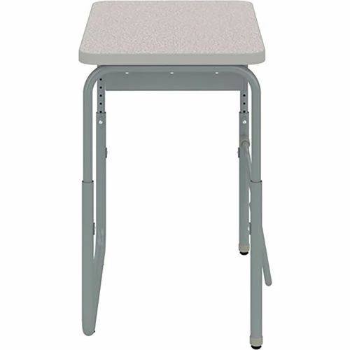 Safco® AlphaBetter 2.0 Height Adjustable Desk, Book Box, Pendulum Bar 22"-30"H, Gray 7 Safco® AlphaBetter 2.0 Height Adjustable Desk, Book Box, Pendulum Bar 22"-30"H, Gray - Image 7