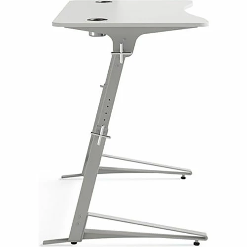 Safco® Verve Standing Desk, 31-3/4"D x 47-1/4"W x 42"H, White 5 Safco® Verve Standing Desk, 31-3/4"D x 47-1/4"W x 42"H, White - Image 5