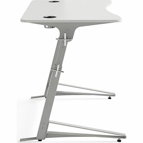 Safco® Verve Standing Desk, 31-3/4"D x 47-1/4"W x 42"H, White 6 Safco® Verve Standing Desk, 31-3/4"D x 47-1/4"W x 42"H, White - Image 6