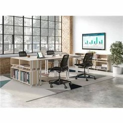 Safco® Ready Home Office Stackable Storage, 12"D x 24"W x 17-1/4"H, Beige -Outlet Desks & Workstations Store 59317 ReadyCollectionBusinessStartupLifestyle