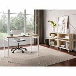 Safco® Ready Home Office Stackable Storage, 12"D x 24"W x 12-1/4"H, Beige -Outlet Desks & Workstations Store 59318 ReadyCollectionResidentialRoomLifestyle 1