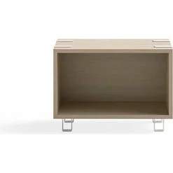 Safco® Ready Home Office Stackable Storage, 12"D x 24"W x 17-1/4"H, Beige