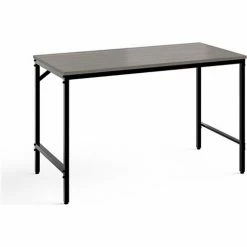 Safco® Simple Work Desk, 23-1/2"D x 45-1/2"W x 29-1/2"H, Sterling Ash 11 Safco® Simple Work Desk, 23-1/2"D x 45-1/2"W x 29-1/2"H, Sterling Ash -Outlet Desks & Workstations Store 59381 5272BLGR Angle