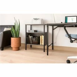 Safco® Simple Work Desk, 23-1/2"D x 45-1/2"W x 29-1/2"H, Sterling Ash 14 Safco® Simple Work Desk, 23-1/2"D x 45-1/2"W x 29-1/2"H, Sterling Ash -Outlet Desks & Workstations Store 59395 OpenStorage SimpleCo