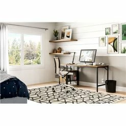 Safco® Simple Storage, 14"D x 23-1/2"W x 29-5/8"H, Neo Walnut -Outlet Desks & Workstations Store 59397 WFH2 SimpleCo