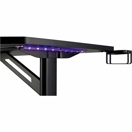Safco® Ultimate Computer Gaming Desk, 23-5/8"D x 47-3/16"W x 29-1/2"H, Black 11 Safco® Ultimate Computer Gaming Desk, 23-5/8"D x 47-3/16"W x 29-1/2"H, Black - Image 11