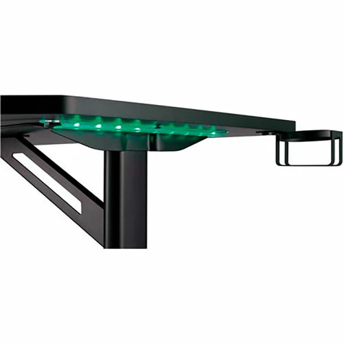 Safco® Ultimate Computer Gaming Desk, 23-5/8"D x 47-3/16"W x 29-1/2"H, Black 14 Safco® Ultimate Computer Gaming Desk, 23-5/8"D x 47-3/16"W x 29-1/2"H, Black - Image 14