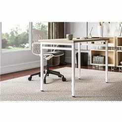 Safco® Ready Home Office Desk, 23-1/2"D x 45-1/2"W x 29-1/2"H, Beige -Outlet Desks & Workstations Store 59976 ReadyCollection LegDetail