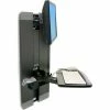 Ergotron® 60-609-195 StyleView® Vertical Lift for Patient Room, Black