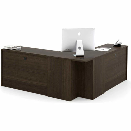 Bestar® Corner Desk - Dark Chocolate - Embassy Series 3 Bestar® Corner Desk - Dark Chocolate - Embassy Series - Image 3