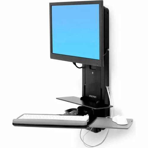 Ergotron® 61-080-085 StyleView® Sit-Stand Vertical Lift for Patient Room, Black 2 Ergotron® 61-080-085 StyleView® Sit-Stand Vertical Lift for Patient Room, Black - Image 2