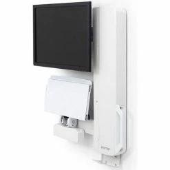 Ergotron® 61-081-062 StyleView® Sit-Stand Vertical Lift for High Traffic Area, White -Outlet Desks & Workstations Store 61 081 062 g2