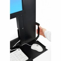 Ergotron® 61-081-085 StyleView® Sit-Stand Vertical Lift for High Traffic Area, Black -Outlet Desks & Workstations Store 61 081 085 g3