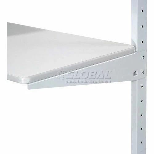 Global Industrial™ 48" Computer LAN Workstation, 48"W x 30"D x 74"H, Gray, Unassembled 3 Global Industrial™ 48" Computer LAN Workstation, 48"W x 30"D x 74"H, Gray, Unassembled - Image 3