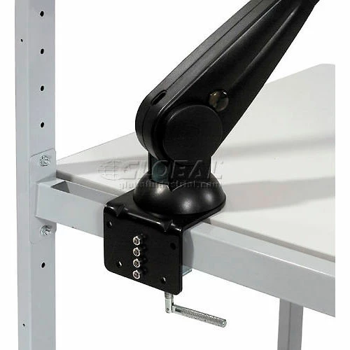 Global Industrial™ 48" Computer LAN Workstation, 48"W x 30"D x 74"H, Gray, Unassembled 7 Global Industrial™ 48" Computer LAN Workstation, 48"W x 30"D x 74"H, Gray, Unassembled - Image 7