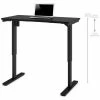 Bestar® Height Adjustable Table - Electric - 48" x 24" x 28" - 45"H Black