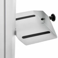 Global Industrial&trade; Mobile Height Adjustable Desktop Computer Workstation with 4-Outlet Power Strip -Outlet Desks & Workstations Store 670062 06 1