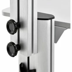 Global Industrial&trade; Mobile Height Adjustable Desktop Computer Workstation with 4-Outlet Power Strip -Outlet Desks & Workstations Store 670062 13 1