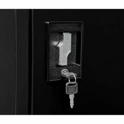 Global Industrial™ Mobile Computer Workstation, Black, Assembled -Outlet Desks & Workstations Store 694561BK 08