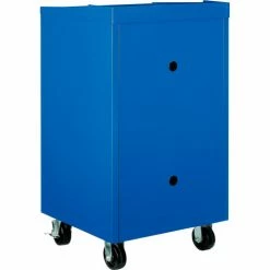 Global Industrial Mobile Computer Workstation, Blue, Unassembled 29 Global Industrial Mobile Computer Workstation, Blue, Unassembled -Outlet Desks & Workstations Store 694561 06