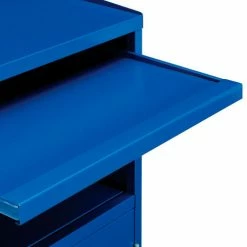 Global Industrial Mobile Computer Workstation, Blue, Unassembled 31 Global Industrial Mobile Computer Workstation, Blue, Unassembled -Outlet Desks & Workstations Store 694561 08