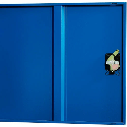 Global Industrial Mobile Computer Workstation, Blue, Unassembled 11 Global Industrial Mobile Computer Workstation, Blue, Unassembled - Image 11