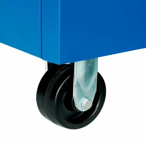 Global Industrial Mobile Computer Workstation, Blue, Unassembled 17 Global Industrial Mobile Computer Workstation, Blue, Unassembled - Image 17