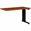 Interion By Global Industrial Interion® 48"W Right Handed Return Table - Cherry