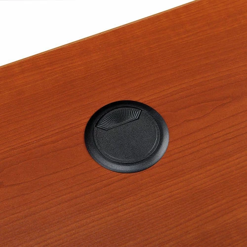 Interion By Global Industrial Interion® 48"W Right Handed Return Table - Cherry 4 Interion By Global Industrial Interion® 48"W Right Handed Return Table - Cherry - Image 4