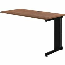 Interion By Global Industrial Interion® 48"W Right Handed Return Table - Walnut